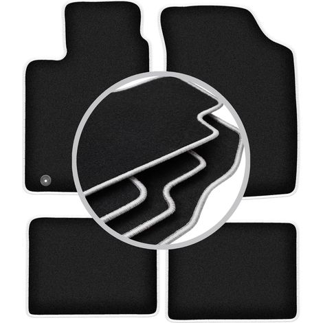 Tapis de sol Carlux argentés pour : Renault Thalia I berline (2000-2010) (1/5)