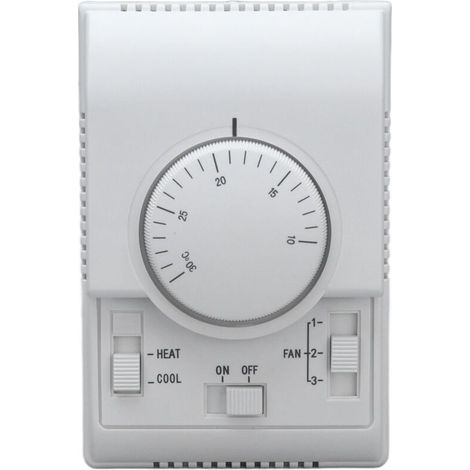 Thermostat mécanique d\\'air conditionné central à 2 voies, interrupteur de commande, Conditionneur 110‑220V