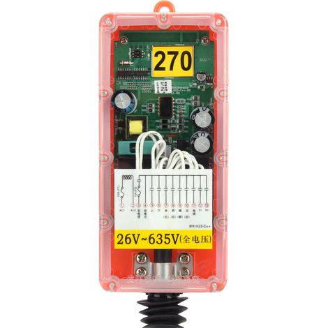 Télécommande industrielle robuste H23-C++E pour palans de grue électrique (26-635V) - Livrée sans piles. (1/5)