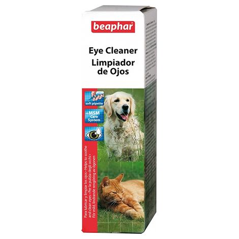 Beaphar Eye Cleaner fÐ©r Hunde und Katzen, 50 ml