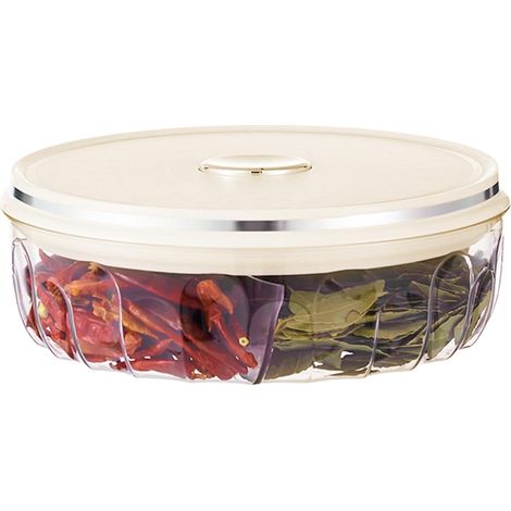 Solution de rangement de cuisine, support d'assaisonnement boîte de rangement pour condiments, boîte à épices de type presse, récipient de rangement multi- , boîte de rangement (1/5)