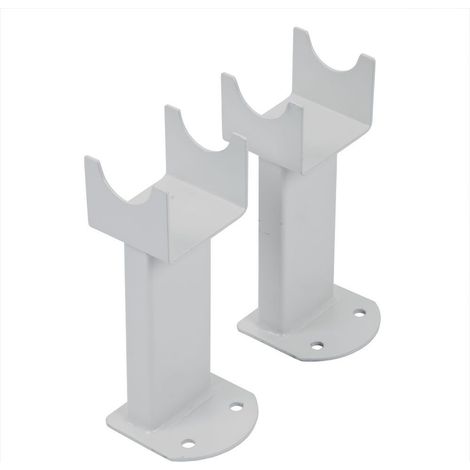 Milano Floor Mounting Feet For Milano Aruba Capri or Java Radiator - White