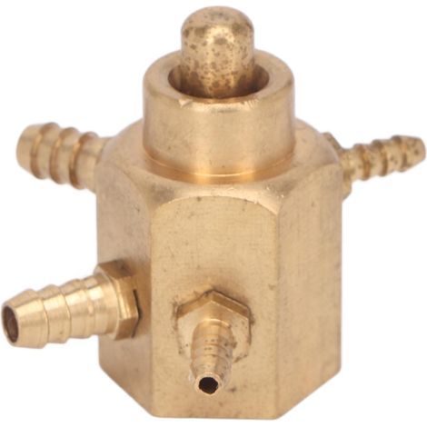 Accessoire de vanne de pression d'eau dentaire en cuivre à 4 trous, régulateur de pression d'eau dentaire pour fauteuil dentaire (1/5)