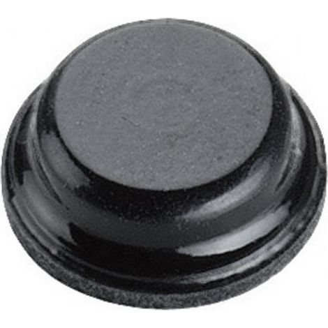 Pied d'appareil 3M SJ5076S autocollant, rond noir (Ø x H) 8 mm x 2.8 mm 1 pc(s) S53429