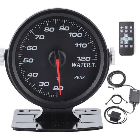 Jauge de température d'eau CAMMUS 60mm teinté 17 couleurs OBD2 mécanique pour course (1/5)