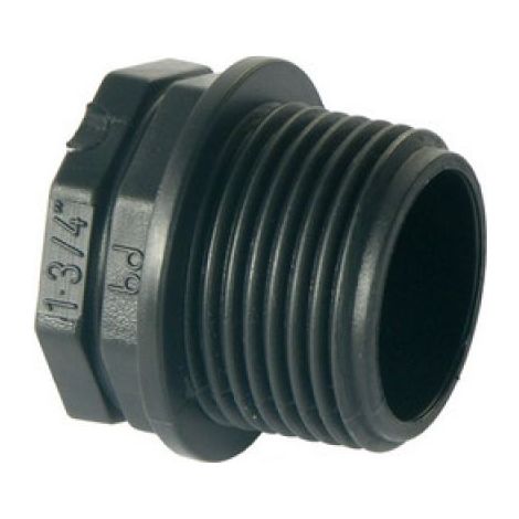 BUSSOLA DI RIDUZIONE IN PP NERO 1&quot1/4x1&quot