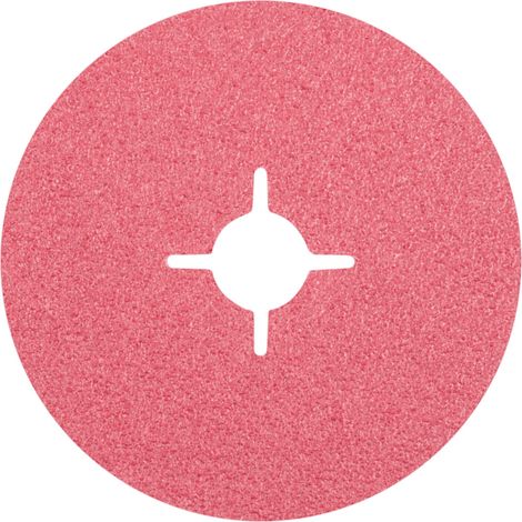 PFERD TOOLS Keramikkorn Fiberscheibe Ø 125 mm CO50 für höchsten Abtrag auf Stahl 25 Stk (1/4)