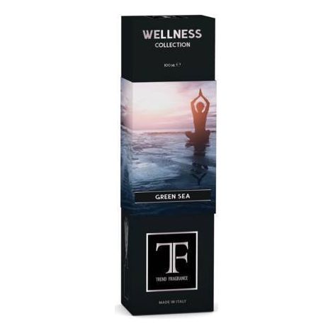 DIFFUSORE CON MIDOLLINI 100ML GREEN SEA