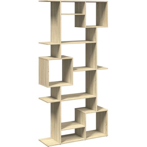 Maison Exclusive - Bücherregal Sonoma-Eiche 92x29x188 cm Holzwerk