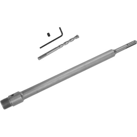 Adaptateur pour foret à noyau creux électrique, tige ronde, perforateur à percussion, tige de connexion 330 mm (1/5)