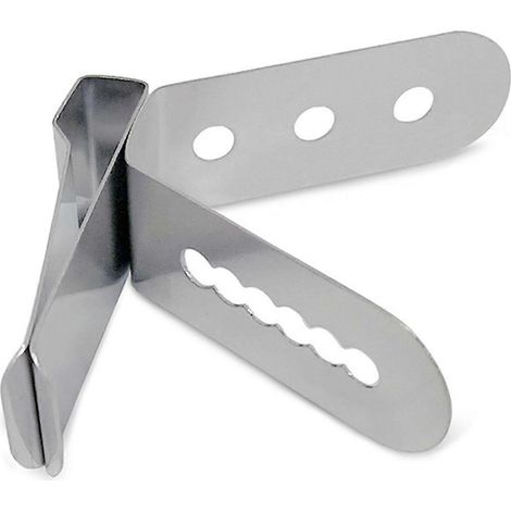 Pince à sonde multi-trous en acier inoxydable pour thermomètres alimentaires précis, avec support pour une mesure précise de la température (multicolore) (1/4)