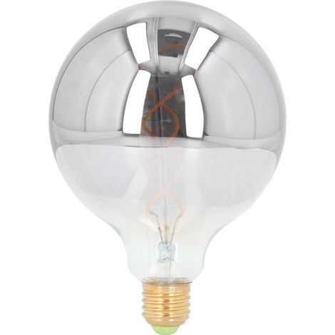 Ampoule LED Rétro 4W, Culot E27/E26, Finition Électroplaquée Anthracite, Dimmable, Idéal Café, 220V (1/5)
