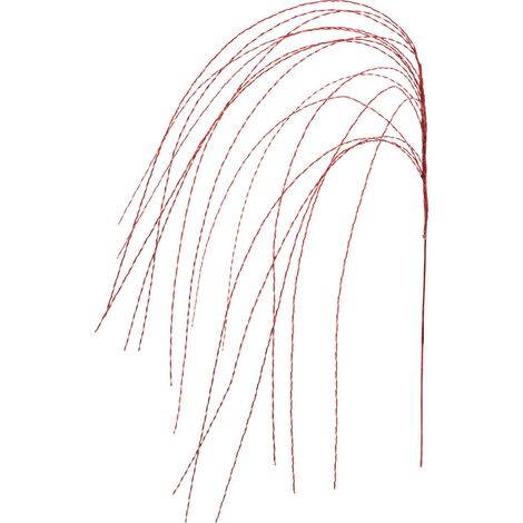 Branche décorative spéciale fêtes métal Rouge H 120 cm - Feeric Christmas (1/2)