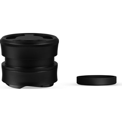 Distributeur de café à gravité 58,5mm en alliage d'aluminium et acier inoxydable, rotation rapide pour nivellement uniforme des grains (1/5)