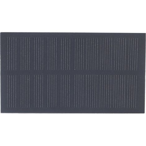 Petit panneau solaire monocristallin portable en silicium pour batteries 3,7 V, charge 1 W 5 V (1/5)
