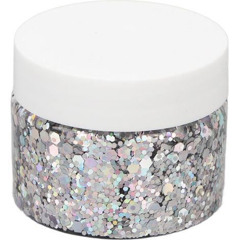 Flacon de 40 ml de colle pailletée pelable pour maquillage du visage et du corps, colle en poudre pailletée, pour festivals, scène et maquillage effets spéciaux de cinéma, colle pailletée, accessoires (1/5)
