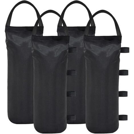 Sac de Sable for Tente avec poignée for Gazebo de Jardin, Poids for Pieds, Sac de Sable, abri de Sable, Ensemble de Tente, Outils de Camping Sac de Sable pour Parasol(4Pcs-Single Handle) (1/5)