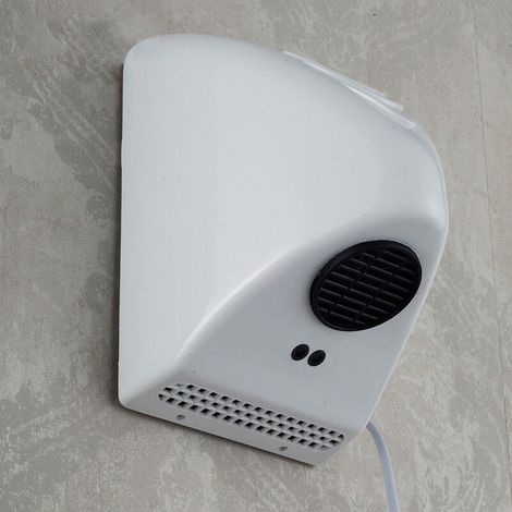 Seche-mains a induction, seche-mains automatique, seche-mains d'hotel, seche-mains special hotel,blanc, 14.015.021.5cm