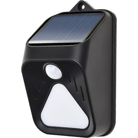 Alarme solaire avec détecteur de mouvement, sirène solaire extérieure (1/4)