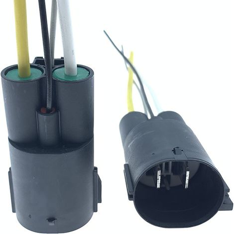 Compatible with Nezha New Energy Vehicle S GT LVXU AYA electronic fan cooling plug connector fan plug