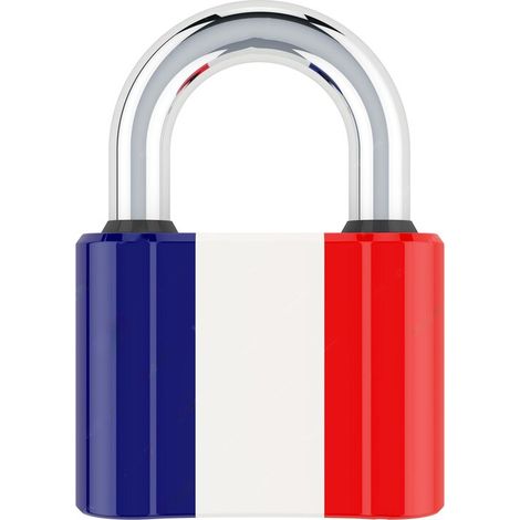 CADENAS 35 mm DRAPEAU FRANCAIS
