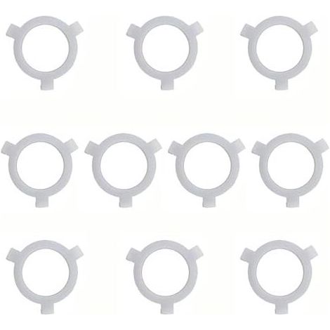 6x5cm Set of 10 Lampshade Reducing Rings, Innovative Light Fixture Accessories, E27 to E26
