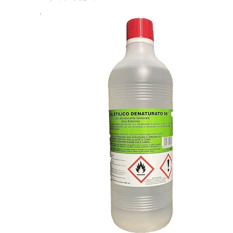 ALCOOL ETILICO DENATURATO BIANCO 96° 1LT
