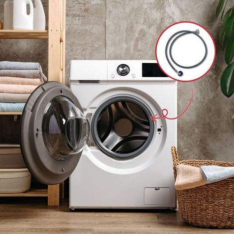 Tuyau D Alimentation - 1 5 M - Debit 32 L Min - Temp Max 90 C - Filetage 1 2 Pouces - Femelle Femelle (1/5)