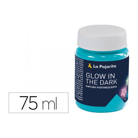 PINTURA FOSFORESCENTE AZUL. 75ML LA PAJARITA 152716