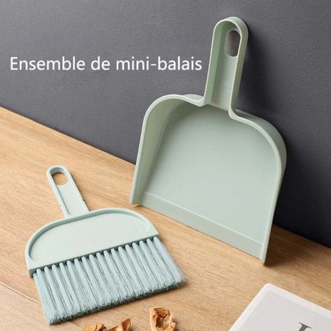 Pelle Et Brosse - Ensemble Mini Nettoyage 20,5 cm x 14,5 cm - Vert - 1 Pièce (1/5)