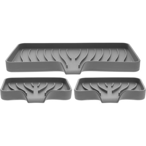 Lightweight Silicone Soap Holder Self Draining Structure for