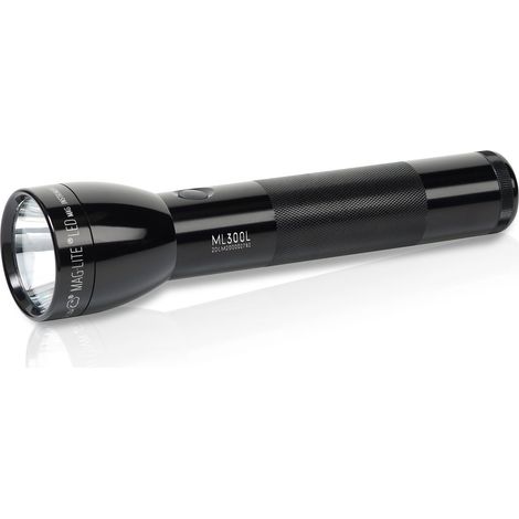 Maglite ML300L Lampe torche LED 2x piles D - Noir (1/4)