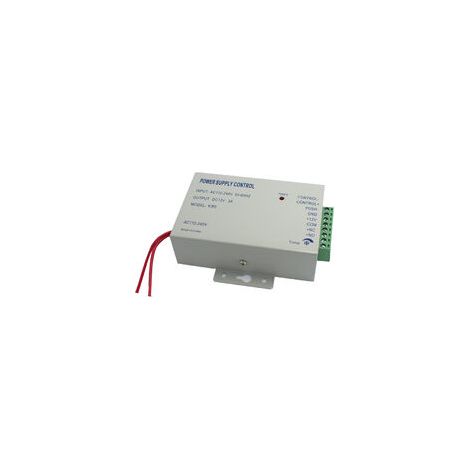 Alimentation 110-240V à DC12V 3A 36W pour système de contrôle d'accès – Sorties NC/NO – Câble d'alimentation inclus (1/5)