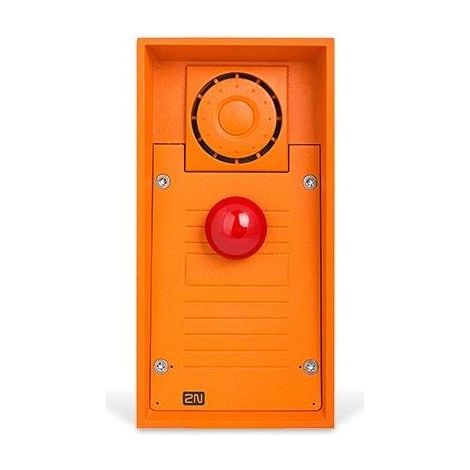 2N Helios IP Safety - Citofono IP Di Emergenza Con Pulsante Rosso E Altoparlante Da 10W