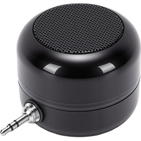 Haut-Parleur d'entrée Ligne 5 W, Amplificateur de Son Mobile Portable avec Prises 3,5 Mm 6,35 Mm, Amplificateur de Haut-Parleur de Téléphone Plug and Play pour Smartphone, Tablette, (1/5)