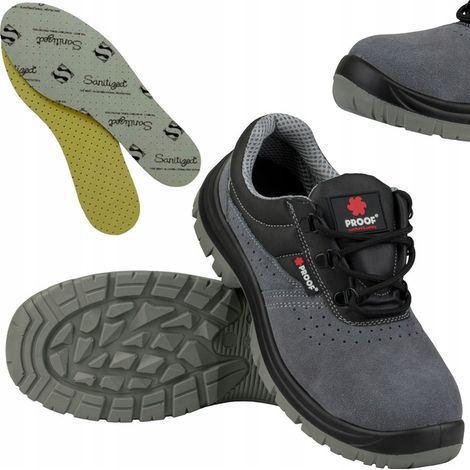 Scarpe antinfortunistiche con puntale in metallo, antiperforazione, soletta S1P KAPS3 +