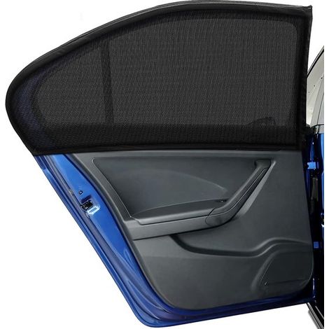 Sonnenschutzblenden für Auto-Seitenfenster Sonnenschutz Moskitonetz für Babys Schutz für Kinder Erwachsene und Haustiere passend für alle 98 (1/5)