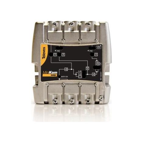 TV Central 5E/1S FM-VHF-UHF-UHF-UHF-FI MiniKom LTE