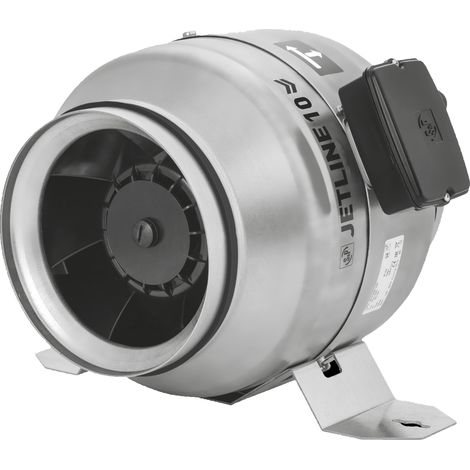 Ventilateur tertiaire inline 1000m3/h, D200, moteur ECM, régulé, boîte à bornes S&P (UNELVENT) 246201 (1/2)