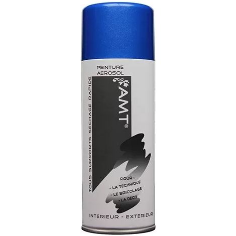 AMT Aérosol Effet métallisé Bleu (BPA52) 0,330 L