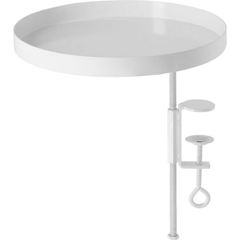Esschert Design Fensterbankhalterung Weiß L rund Ø 24 cm - Metall (1/3)