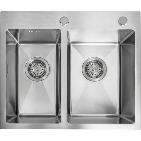 Steel Sink Rea Toby Brush Steel