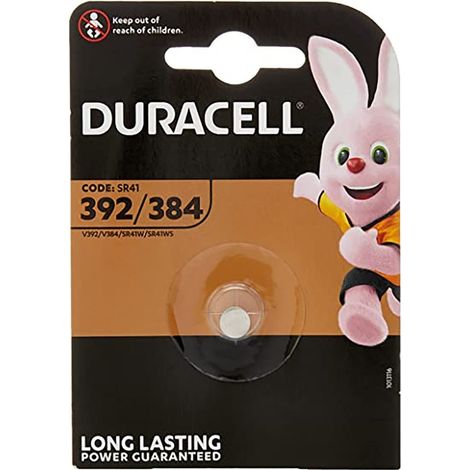 PILA DURACELL ÃXIDO DE PLATA 392/384 1,5V (1/4)