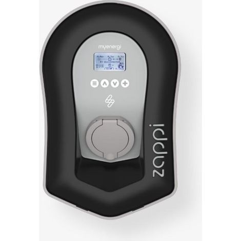 myenergi Zappi estación de carga para coche eléctrico negra 22 kW