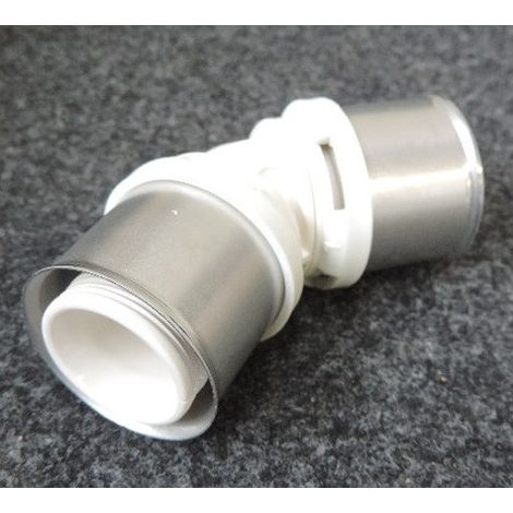 Coude 45° MC40 à sertir 40x3.5 PPSU pour tube multicouche 884.40.201 PB Tube (1/2)