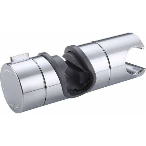 YMYNY Support Douche 18-25mm Diamètre Support Douchette Salle de Bain Accessoires Colonne de Douche Réglable Remplacement Support de Pommeau de Douche ABS Chromée, PB4-CH (1/4)
