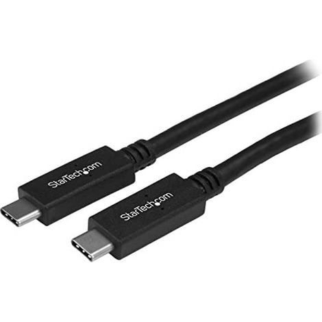 Cable USB C Startech USB315CC2M           (2 m) Negro (1/3)