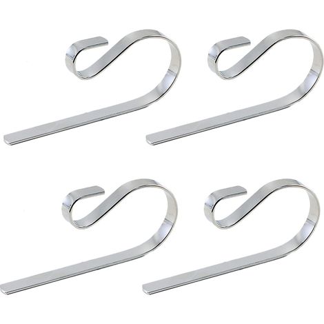 Support Pour Chaussettes De Noël - Pour Cheminée Et Étagère - Design Compact Et Robuste - Lot De 4 (1/5)