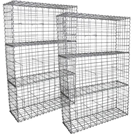 Gabion Baskets 100 x 50 x 30cm / 6 Pack