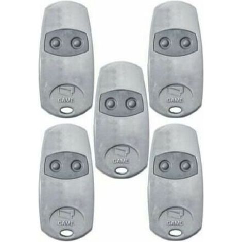 Télécommandes Universelles TOP432EE - Lot de 5 Unités, Fréquence 433,92 MHz pour Portails et Garages (1/4)